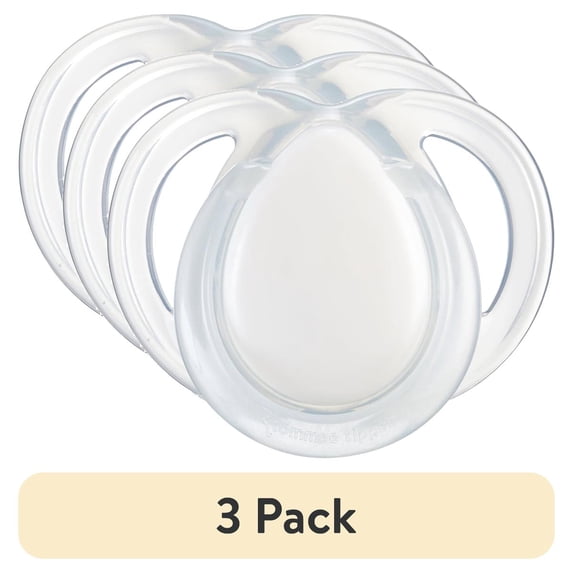 (3 pack) Tommee Tippee Night Time Glow in the Dark Pacifiers (0-6m, 2 Pack)