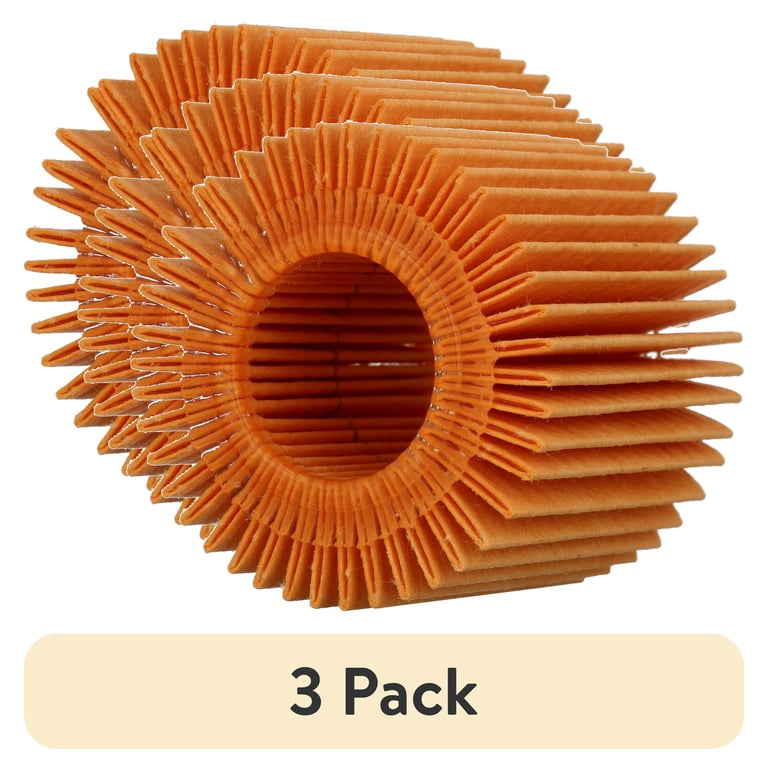 3 pack) Toyota OE 04152-YZZA6 Genuine Oil Filter Element 2.75