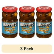 (3 pack) Trappey's Sweet N' Hot Jalapeño Slices, 12 fl oz