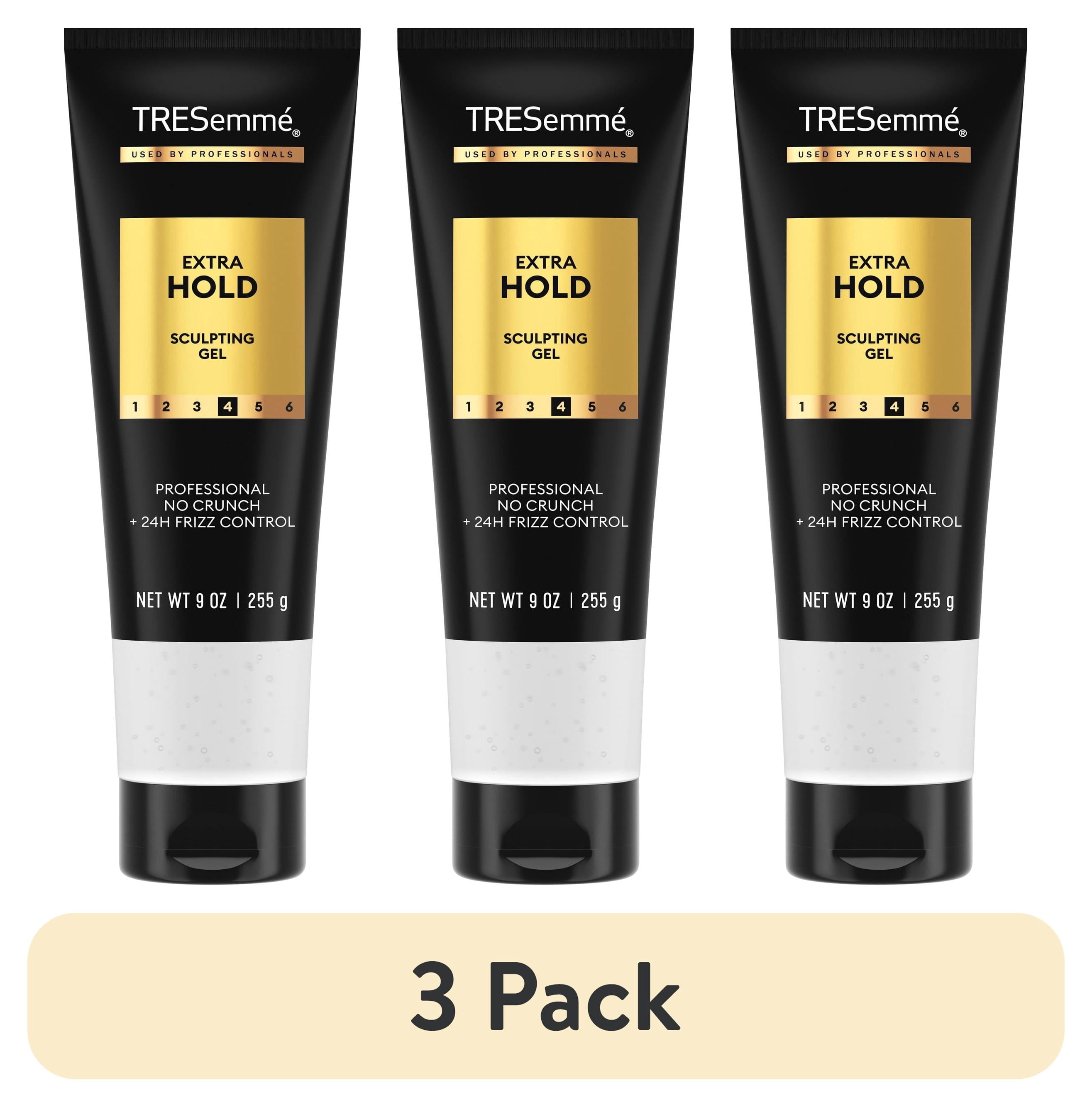3 pack) TRESemmé Extra Hold Hair Gel for Curly & Textured Hair