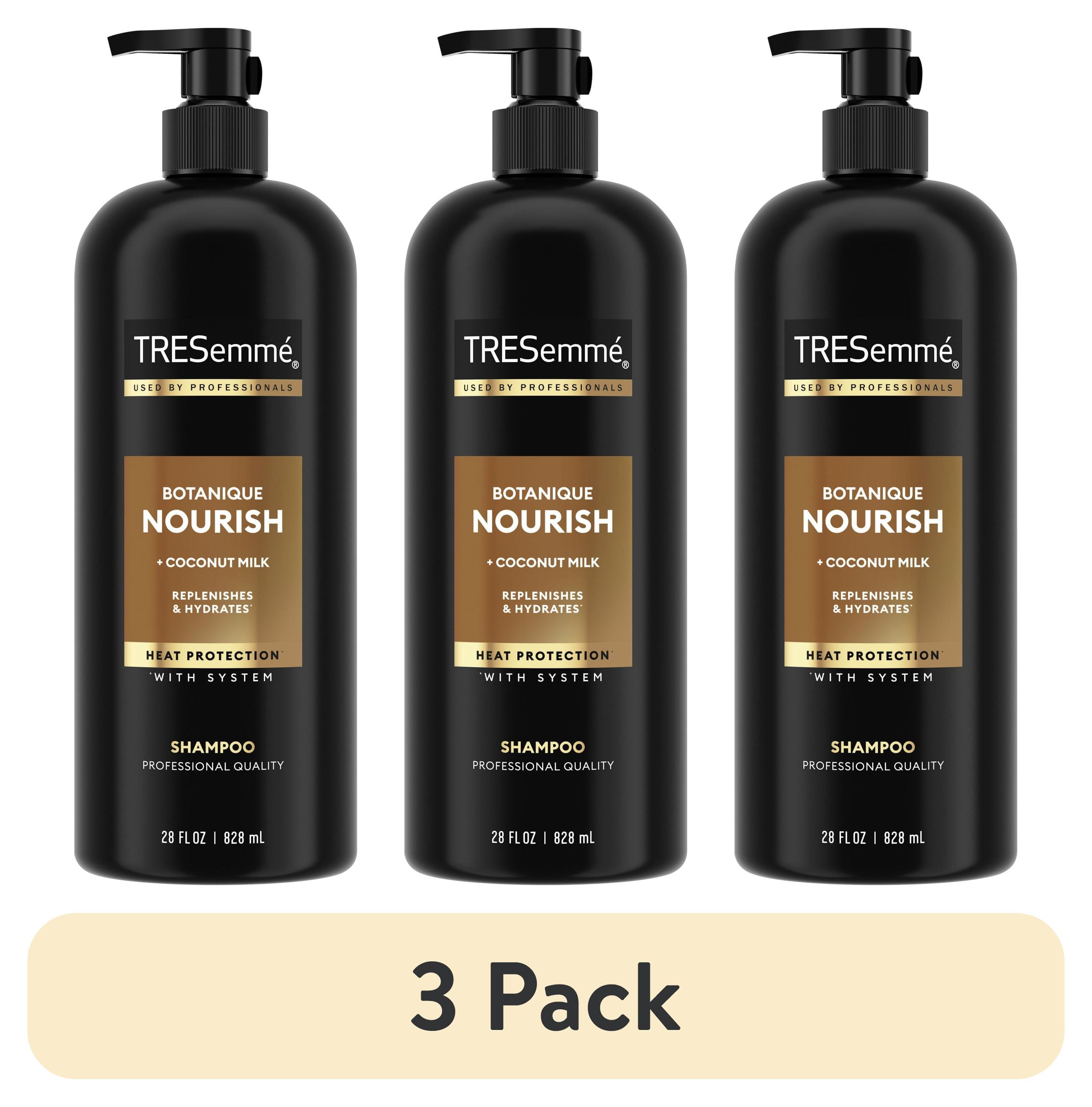 3 pack) Tresemme Hydrating Shampoo Botanique Nourish with 100