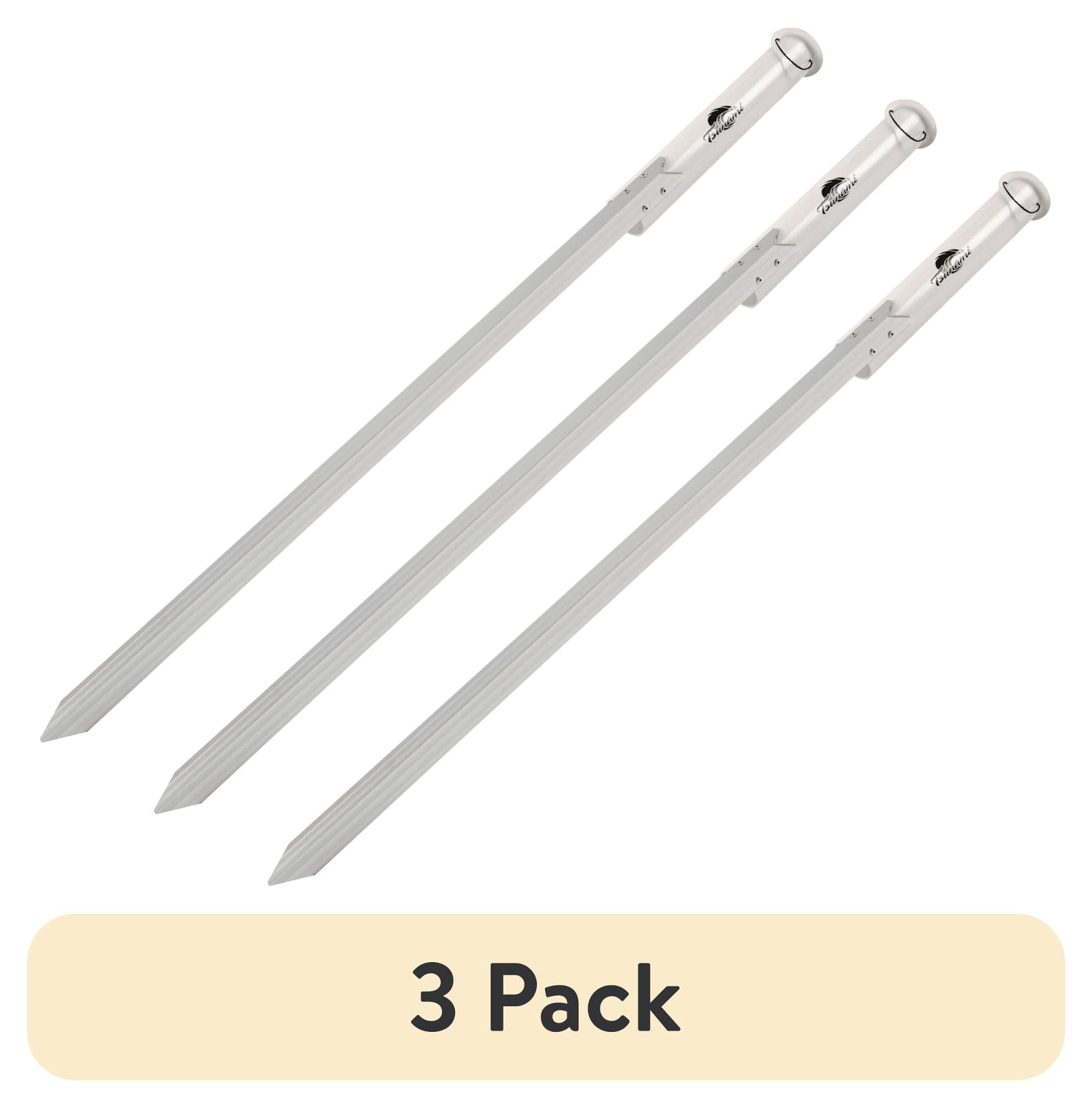 (3 pack) Tsunami Sand Spike 42" – Aluminum and PVC Rod Holder