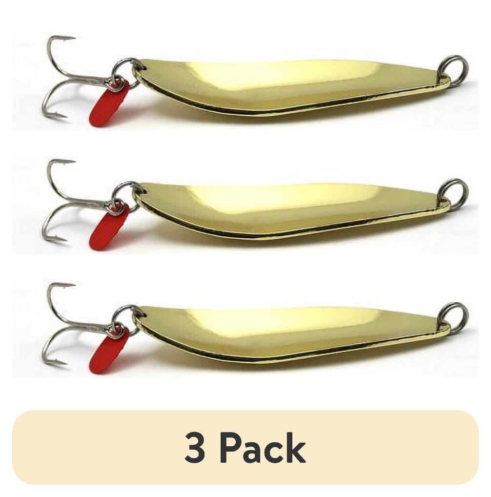 (3 pack) Tsunami Inshore Spoon Fishing Lure 1 oz – Gold