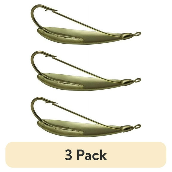 (1 pack) Tsunami Lite Flash Spoon Fishing Lure 1/4 oz. – Gold