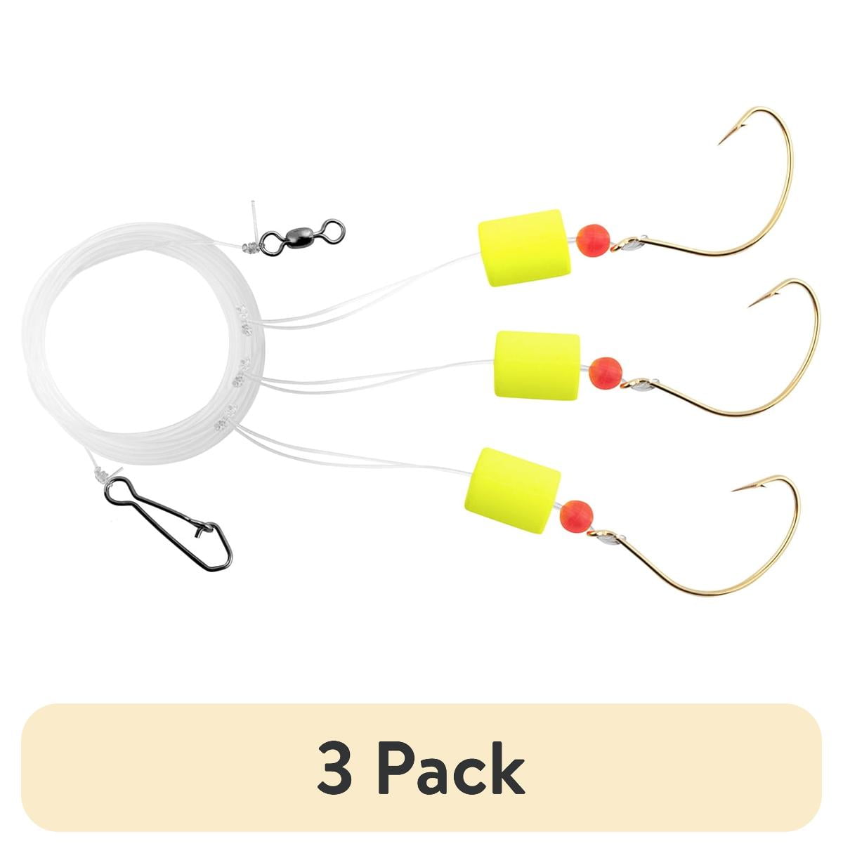 (3 pack) Tsunami Pompano Super Pro Fishing Rig, Size 2/0, TS-PSPR