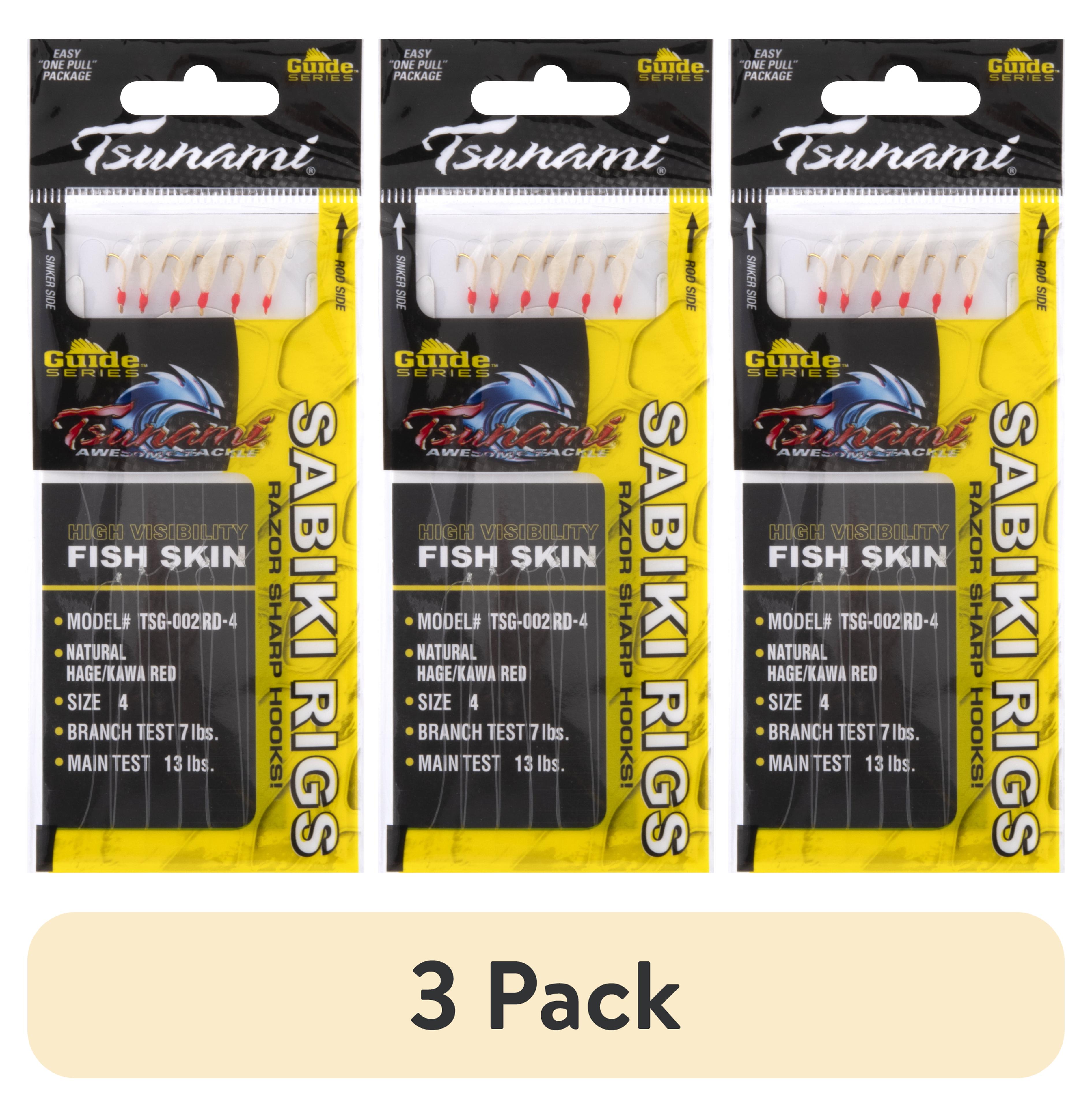 Go2fish_tackle #4 Sabiki Bait Rigs | 5 Packs Saltwater Fishing Lures Combo