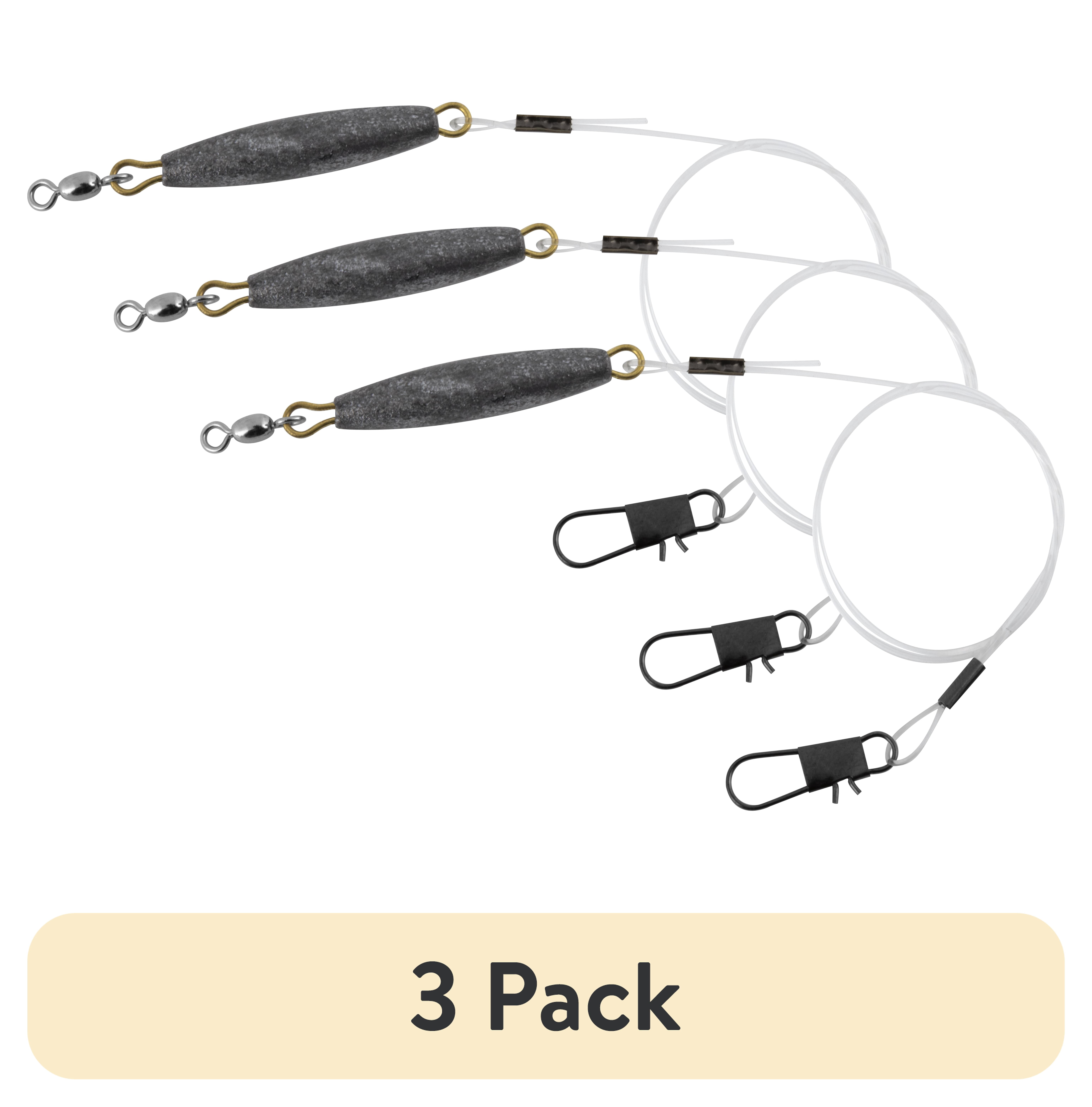 Weighted Rig Tsunami Weighted Trout Rig - Premium Mono Leader - Tsunami - Walmart.com