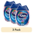 thumbnail interactive-video image 1 of (3 pack) Tums Chewy Bites Heartburn Relief Chewable Antacid Tablets, Berry, 60 Ct, 1 of 16