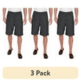 thumbnail image 1 of (3 pack) Turtle Bay New York Men's Stretch Waist Pull On Shorts in Denim Fabric - Free of Buttons & Snaps, 1 of 9