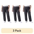 thumbnail image 1 of (3 pack) Turtle Bay New York Women's Lightweight Pull-On Stretch Denim Jeans, Elastic Waist Relaxed Fit Plus Sizes Available, 1 of 10