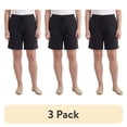 thumbnail image 1 of (3 pack) Turtle Bay New York Womens Interlock Knit cotton Shorts with elastic waistband and adjustable drawstring, 1 of 8
