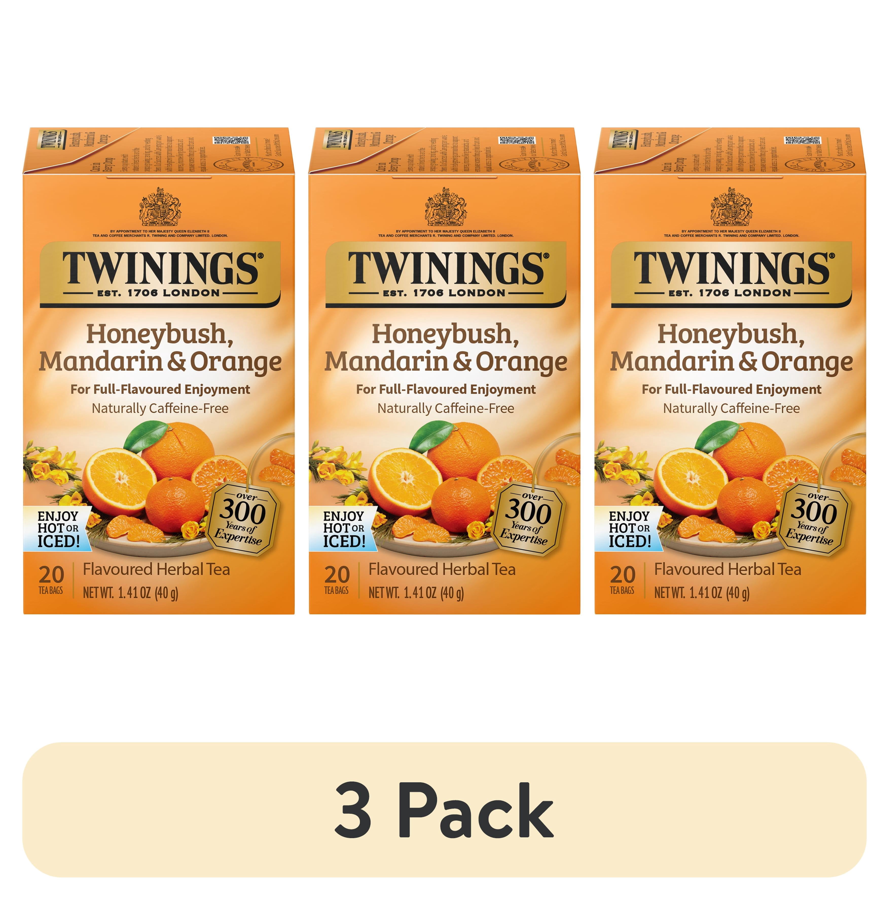 Twinings, Herbal Tea Bags, 20 Count, Honeybush Mandarin Orange