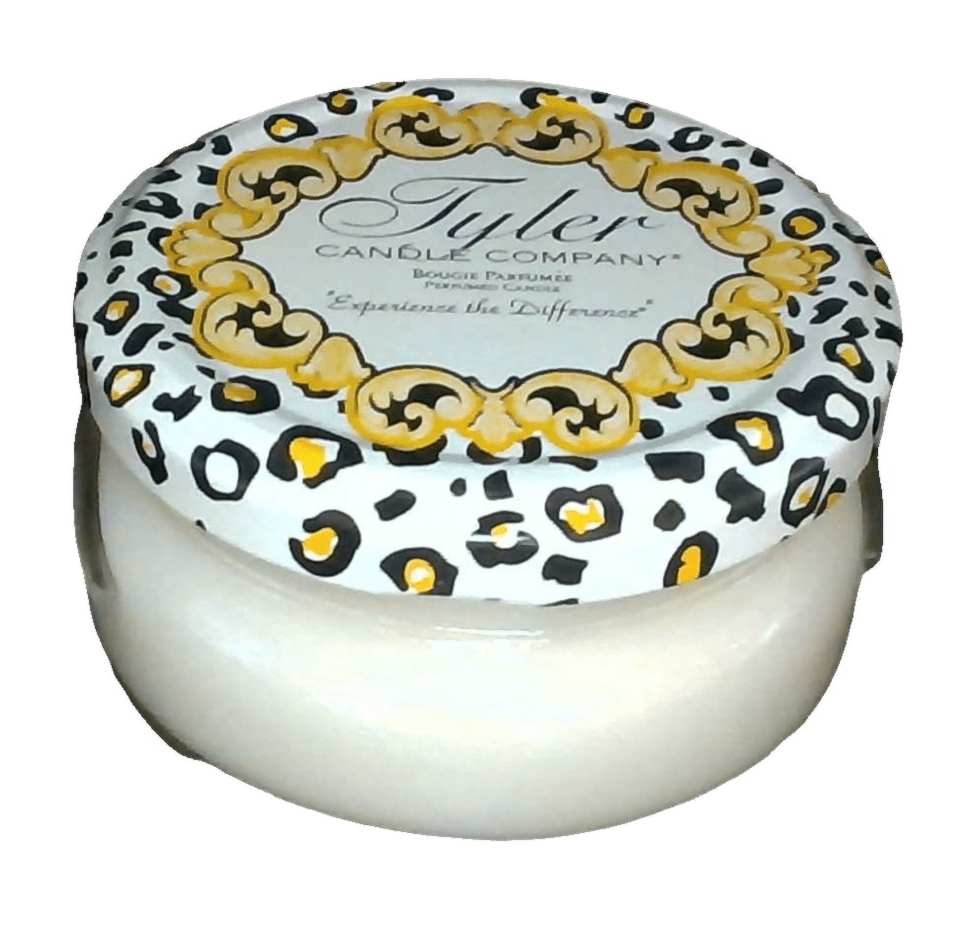 (3 pack) Tyler Candle Company - Glamfan - 3.4oz jar candle - with Tyler matches