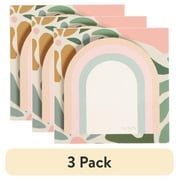 (3 pack) U Brands Sticky Notes, 3 x 3 in., 60 Sheets, Folklore Fauna