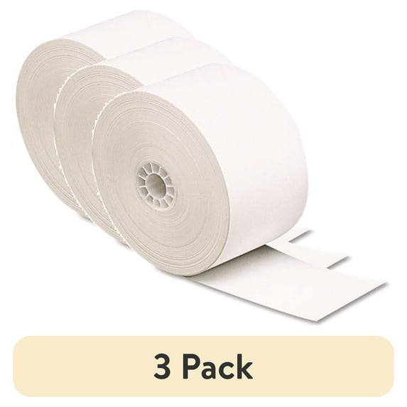 (3 pack) Direct Thermal Printing Paper Rolls, 3.13" X 230 Ft, White, 10/Pack