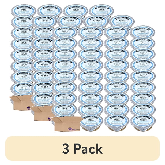 (3 pack) Musselman's Unsweetened Apple Sauce Cup Value Pack, 2 Oz | Pack of 36