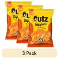 thumbnail image 1 of (3 pack) Utz Ripples Barbeque Potato Chips, Gluten-Free, Family Size, 7.75 oz Bag, 1 of 9
