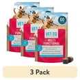 thumbnail image 1 of (3 pack) VetIQ 8-in-One Multifunctional Supplements for Dogs, Supports Hip & Joint, Urinary Tract, Immune System, Skin Health and Heart Health, Soft Chews, 60 Count, 1 of 12