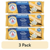 (3 pack) VOORTMAN Bakery Zero Sugar Vanilla Wafer Cookies 9 oz