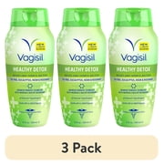 3 pack Vagisil Feminine Wash for Intimate Area Hygiene, Healthy Detox Formula, Body Wash for Women, Gynecologist Tested, Hypoallergenic, pH Balanced, 12 fl oz