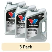 (3 pack) Valvoline Advanced Protection 10W-30 Full Synthetic Motor Oil 5 QT