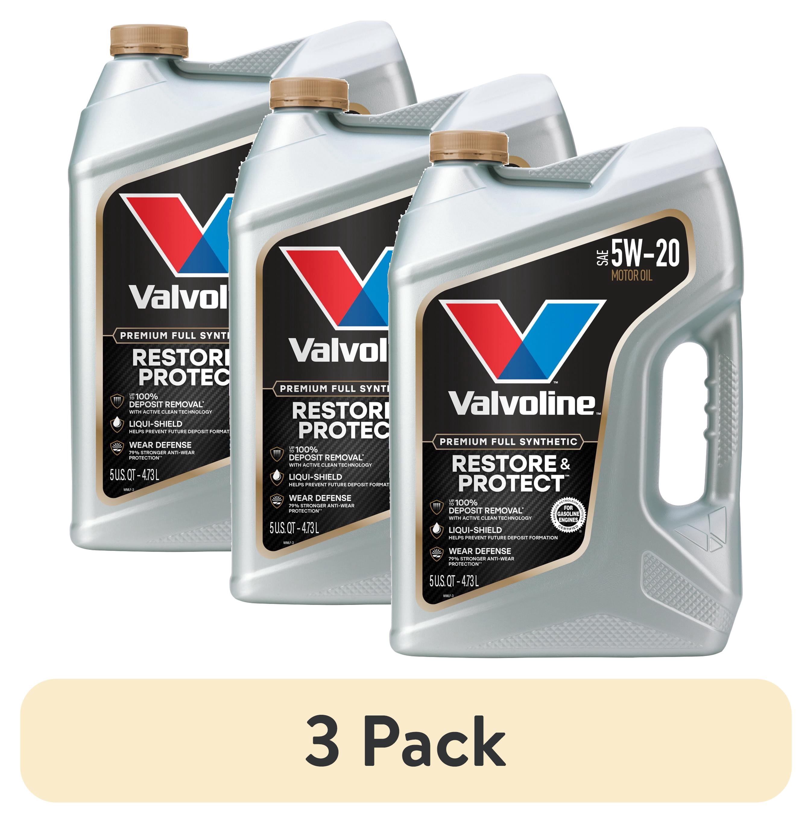 メンテナンス apollo station oil OW-20 3-pack-Valvoline-Restore-