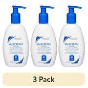 3 pack Vanicream Gentle Facial Cleanser Mild Fragrance-Free Face Wash