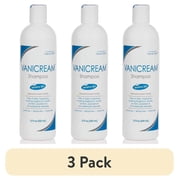 3 pack Vanicream Shampoo for Sensitive Skin, Free of Dyes, Fragrance, Parabens & Formaldehyde, 12 fl oz, Pack of 1