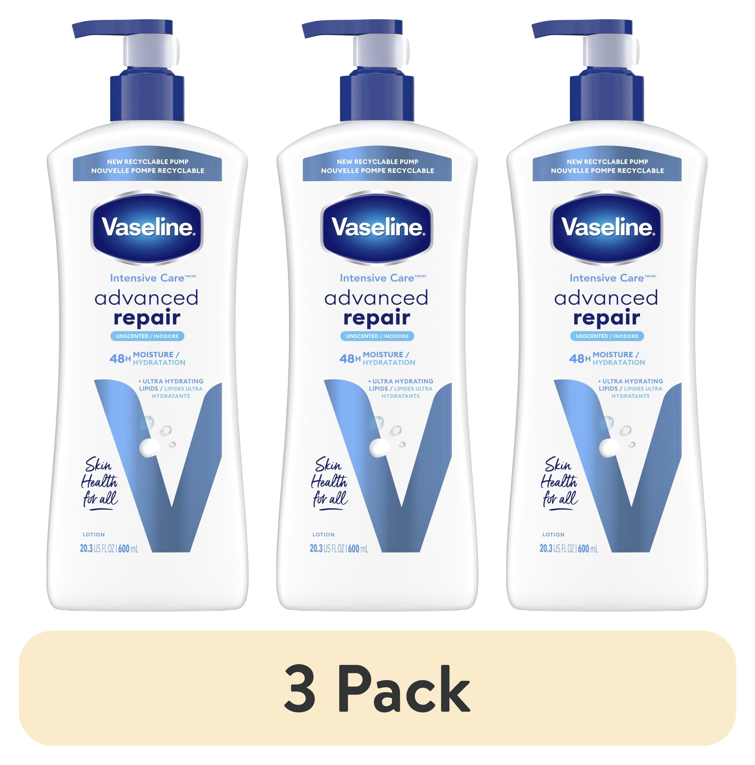 ボディローション Vaseline lotion 3x ヴァセリン メディケイティッド センシティブケア ボディ