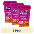 thumbnail interactive-video image 1 of (3 pack) Viactiv Calcium + Vitamin D3 Supplement Soft Chews, Caramel,Calcium for Bone Health, 100 Count, 1 of 11