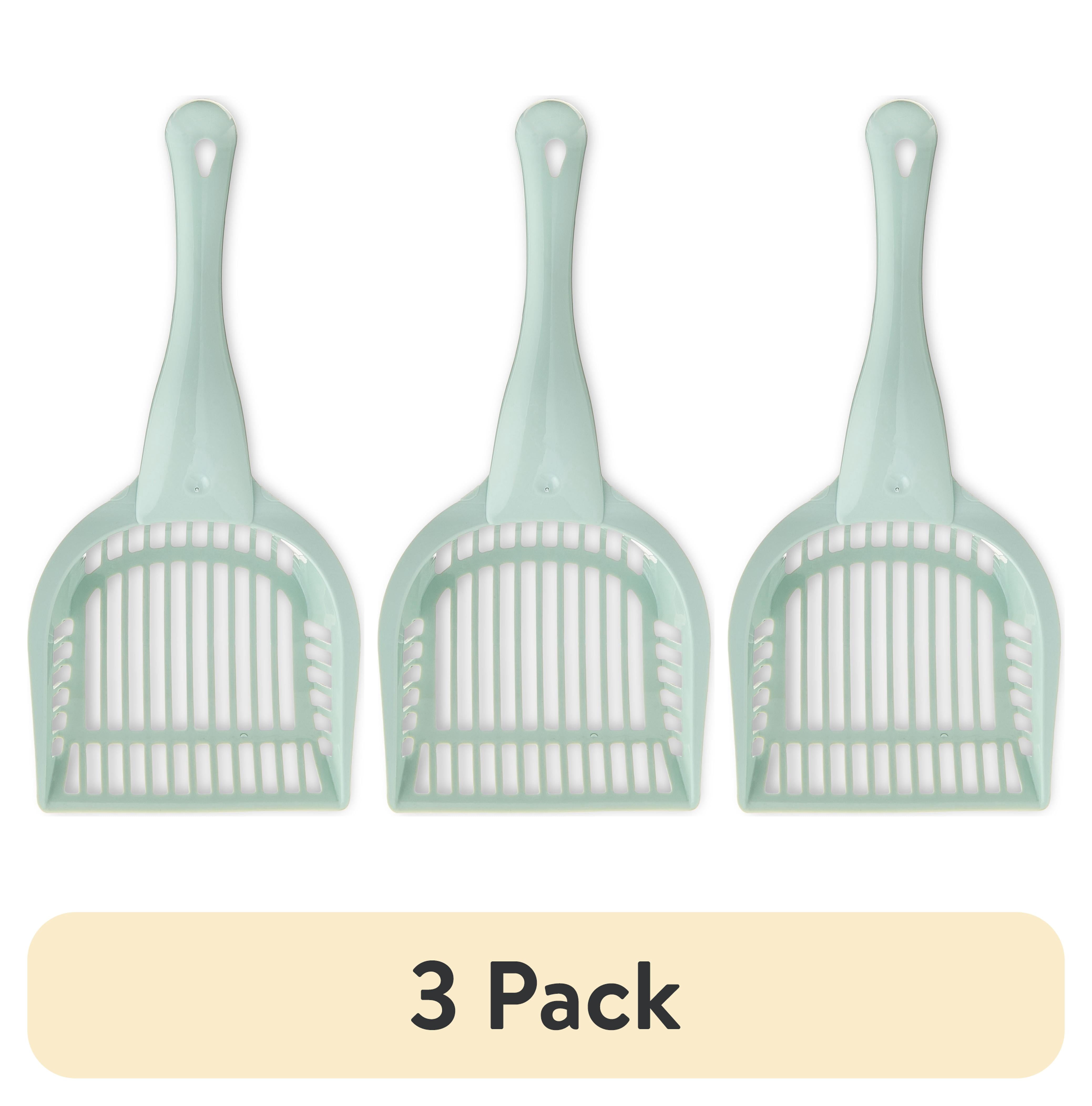 (3 pack) Vibrant Life Basic Litter Scoop, Green, 1 Count