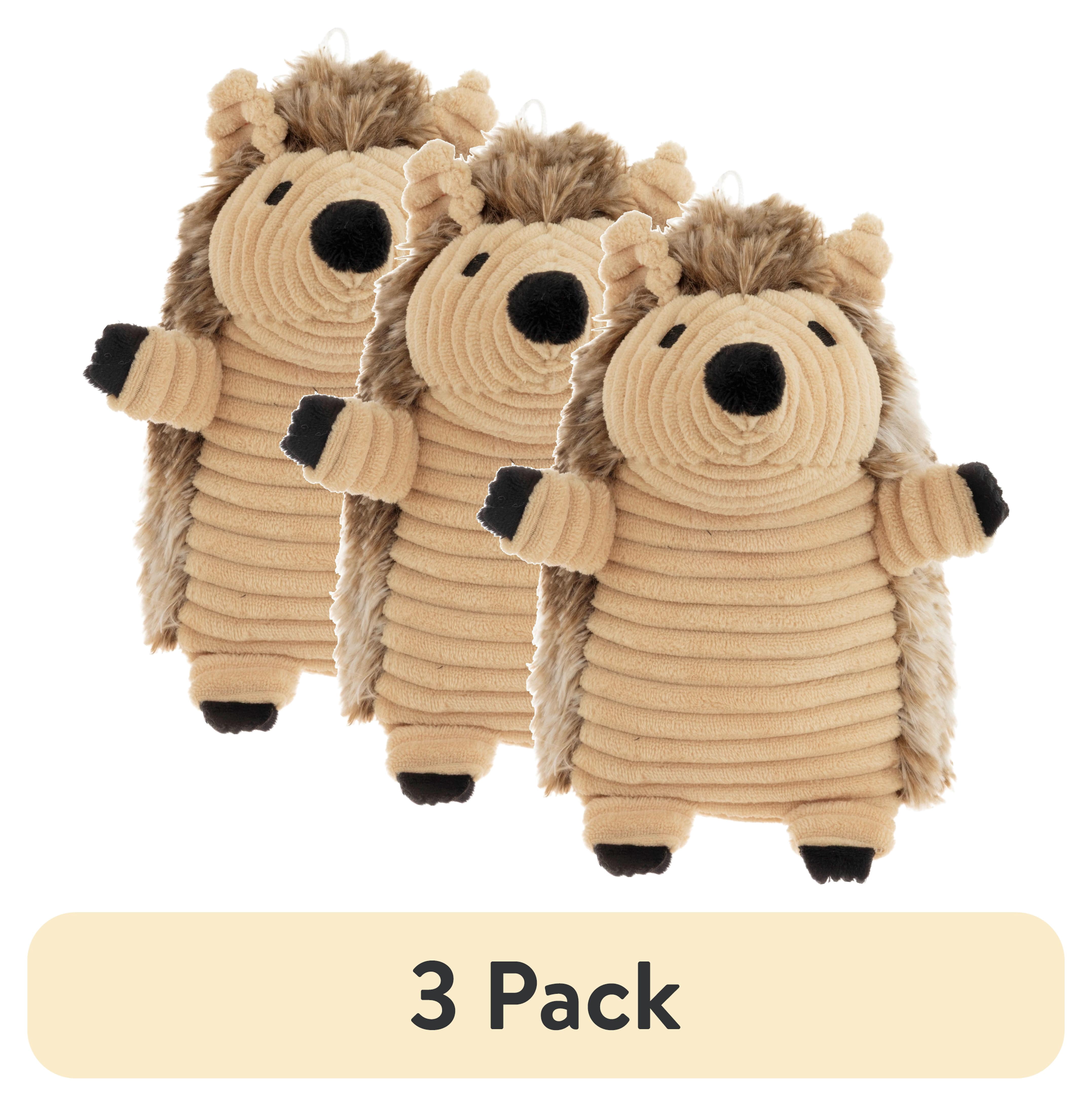 Vibrant Life Cozy Buddy 7.5 Inch Hedgehog Dog Toy, Soft Chew Level