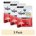 thumbnail interactive-video image 1 of (3 pack) Vicks VapoCOOL SEVERE Menthol Cough Drop for Sore Throat Relief, Cherry, 45 count, 1 of 15