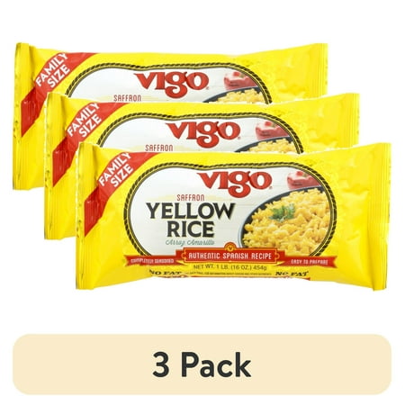 (3 pack) Vigo Yellow Rice, 16 Oz.