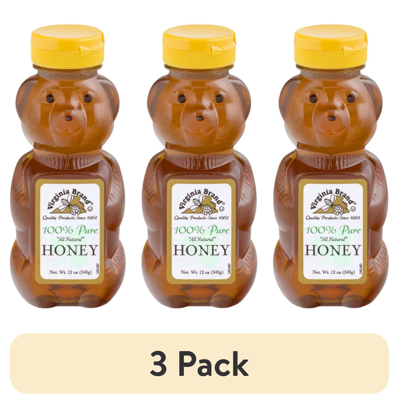 (3 pack) Virginia Brand Honey 12oz