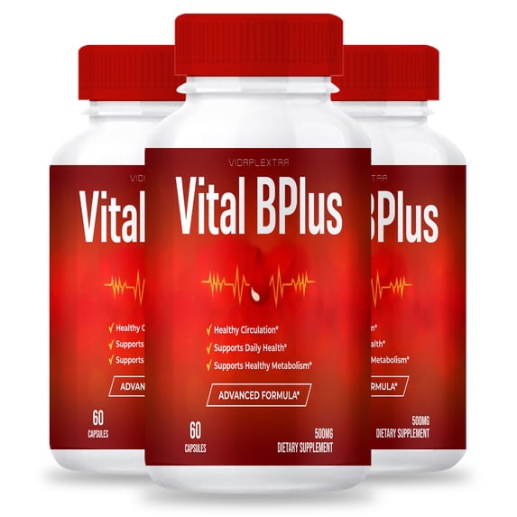 (3 pack) Vital BPlus - Vital BPlus Healthy Circulation Capsules