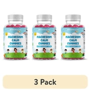 3 pack Vitamatic Kids Magnesium Gummies, Vegan, Supports Daily Wellness, 60 Vegan Gummies, Non-GMO & Gluten-Free