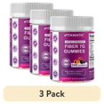 thumbnail image 1 of (3 pack) Vitamatic Prebiotic Fiber Gummies for Adults, 7G Extra Strength, Zero Sugar Added, 240 Pectin Based Gummies, Digestive Health & Regularity Support, 1 of 11