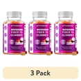 thumbnail image 1 of (3 pack) Vitamatic Prebiotic Fiber Gummies for Adults - 7G Fiber Extra Strength - Zero Sugar Added - 60 Pectin Based Gummies - Digestive Health & Regularity Support, 1 of 12