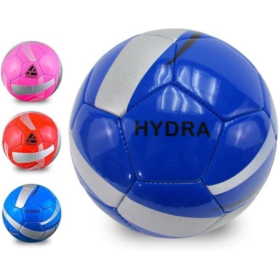 (3 pack) Vizari Hydra Soccer Ball for Youth & Adults | Sizes 3, 4, 5 | Durable TPU | Indoor & Outdoor Play