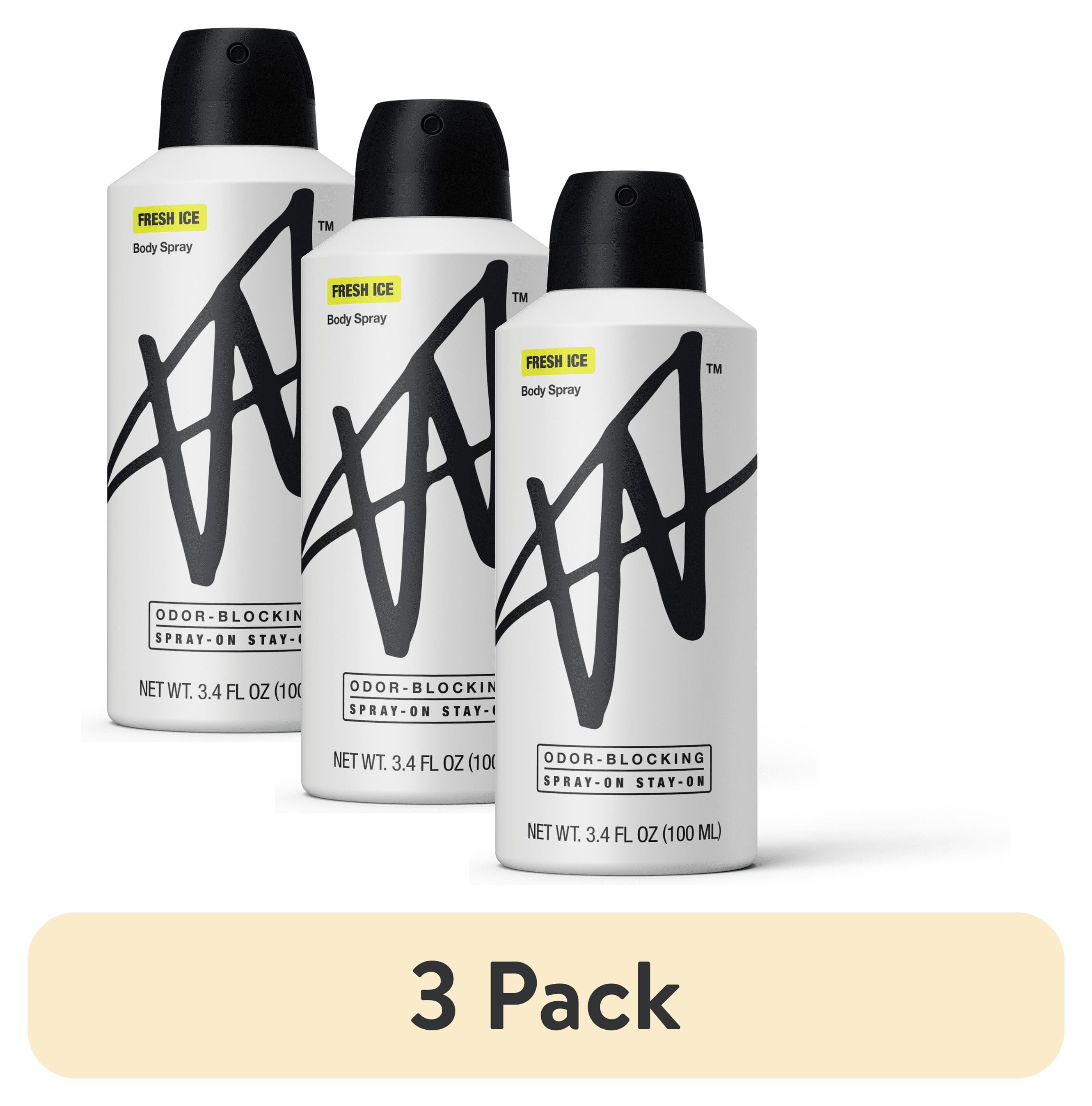 3 pack) W By Jake Paul Body Spray - Odor Blocking - Long Lasting