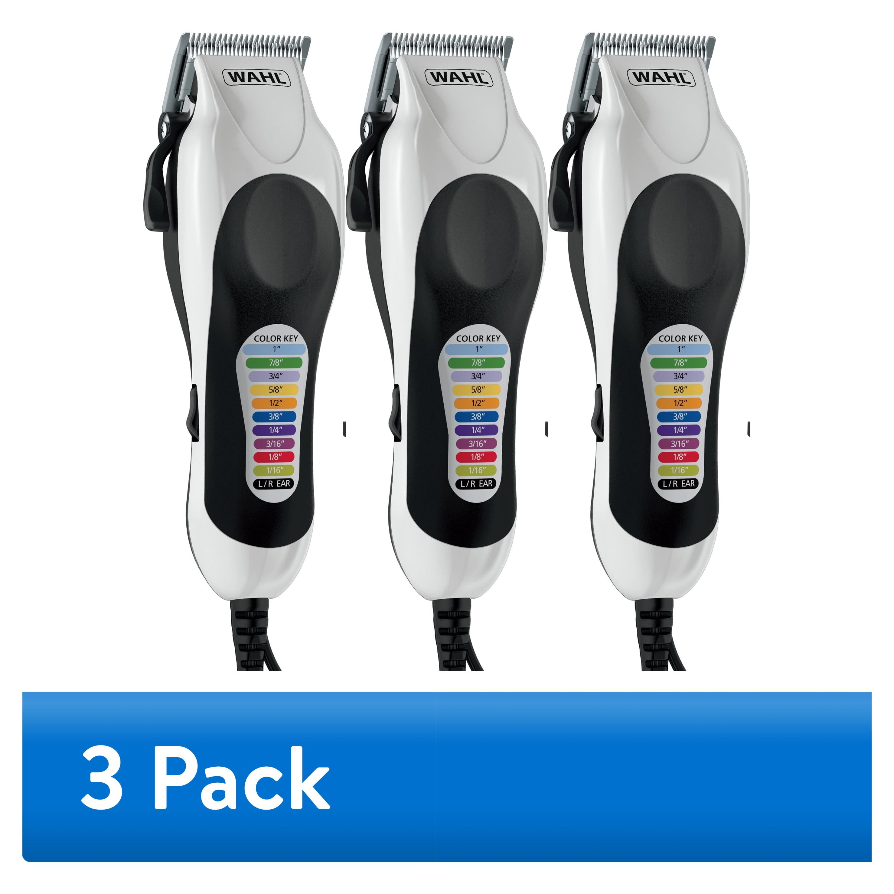 3 pack) Wahl Color Pro Plus Haircut Kit, Power-Drive , Corded