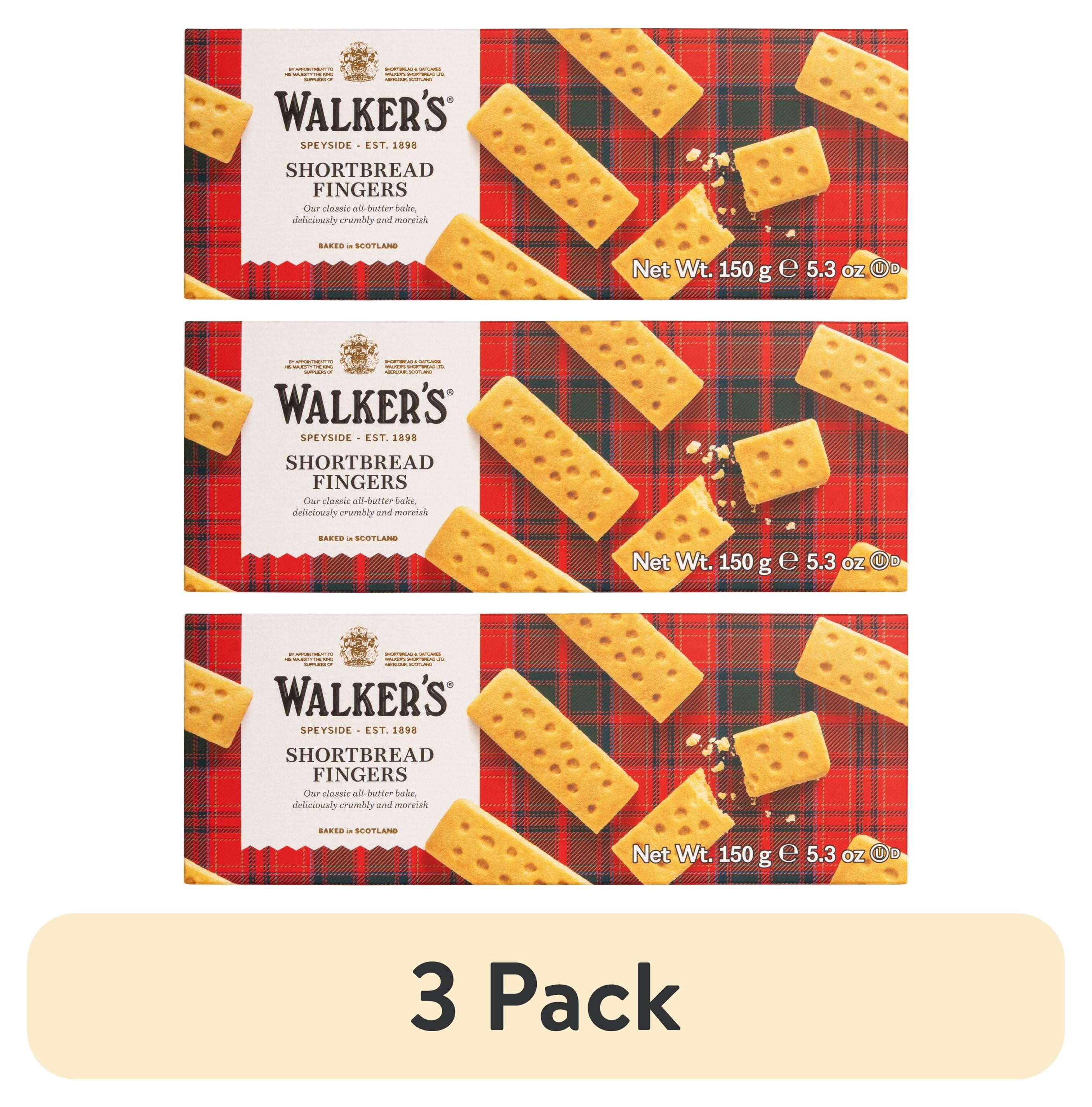 (3 pack) Walker's Shortbread Fingers 5.3 oz