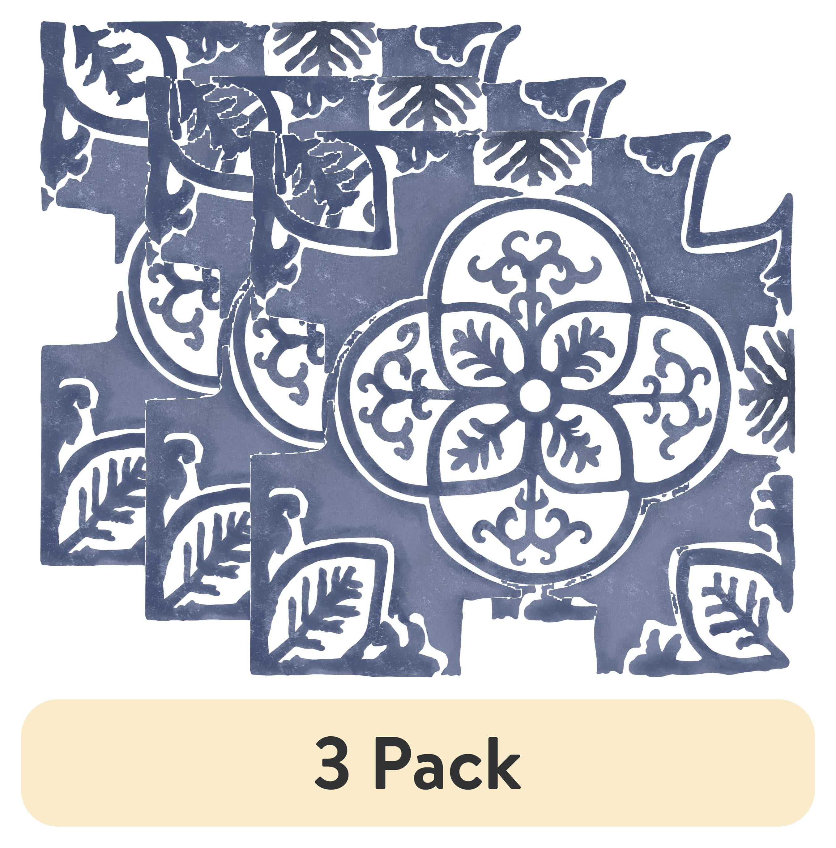 (3 pack) WallPops Caeli Vinyl Peel & Stick Wall Tiles