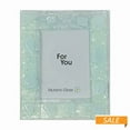 thumbnail image 1 of (3 pack) Wallet-size frosted White MURANO COLLECTION glass wallet-size frame - 2x3.5, 1 of 1