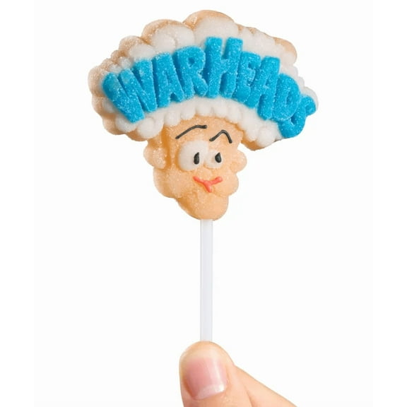 3 pack Warheads Sour Jelly Pops- Soft sour candy on a stick!