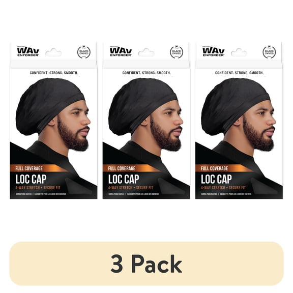 (3 pack) WavEnforcer Full Coverage Loc Cap