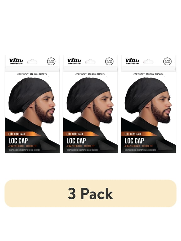 (3 pack) WavEnforcer Full Coverage Loc Cap