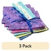 (3 pack) Waverly Inspirations Batik Fat Quarter Fabric Bundle, 100% Cotton, 18 in x 21 in, 5 Pieces