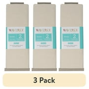 3 pack Waverly Inspirations 2 Yard Cut 100% Cotton Natural Muslin Fabric, 44 Wide for Sewing & Crafting